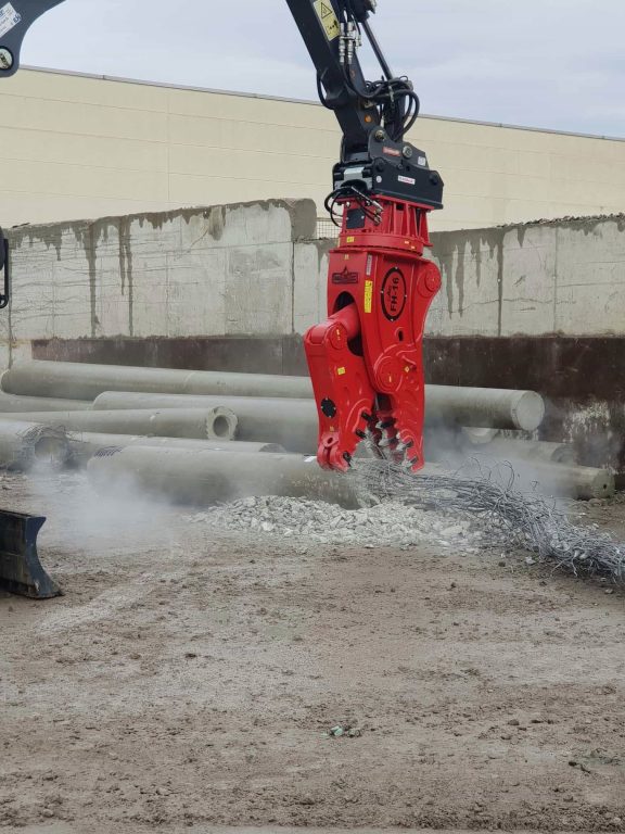 Concrete Pulveriser Rotating (1)